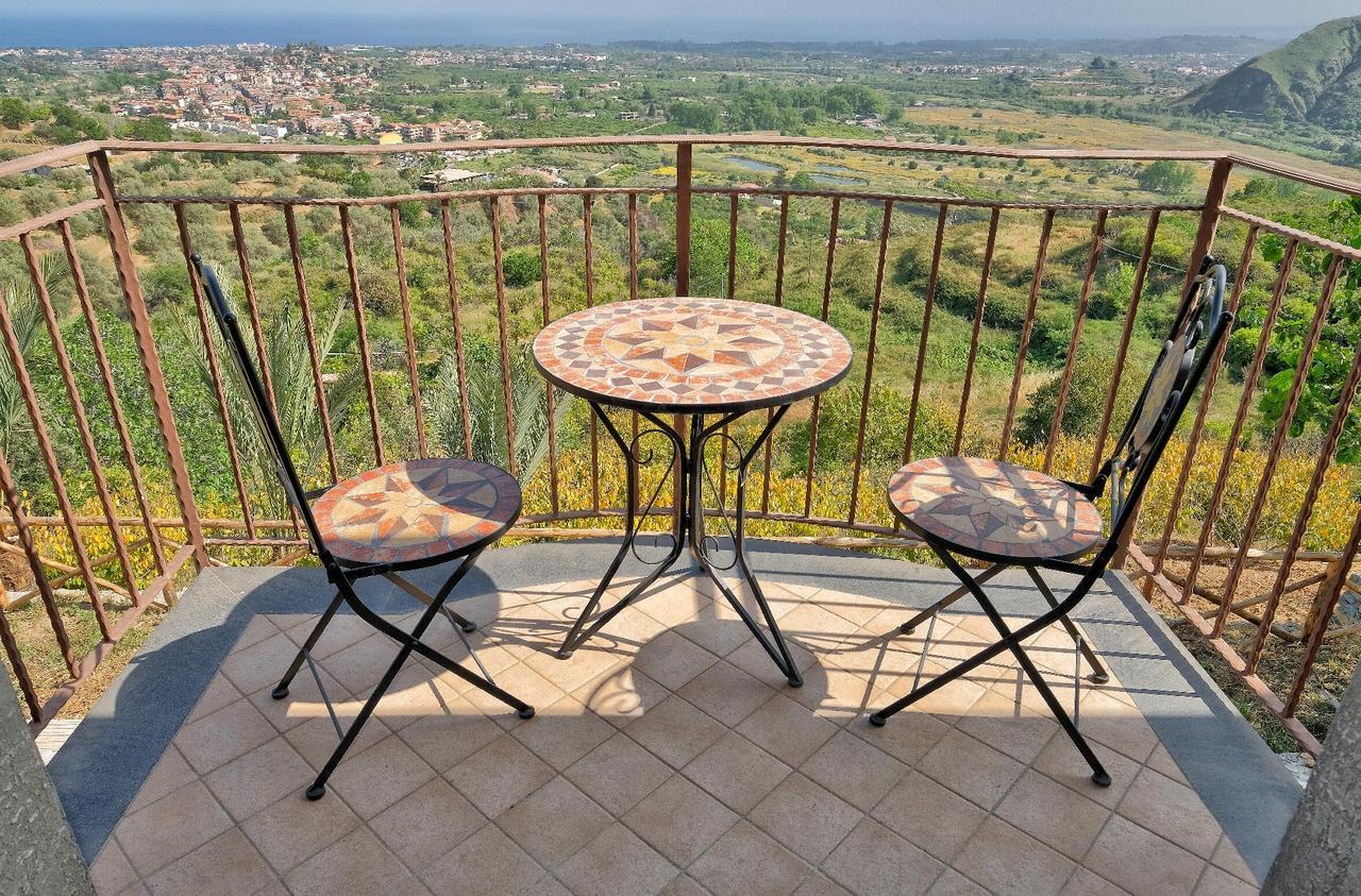 Antico Palmento Di Feo Coniglio Villa Taormina Bagian luar foto