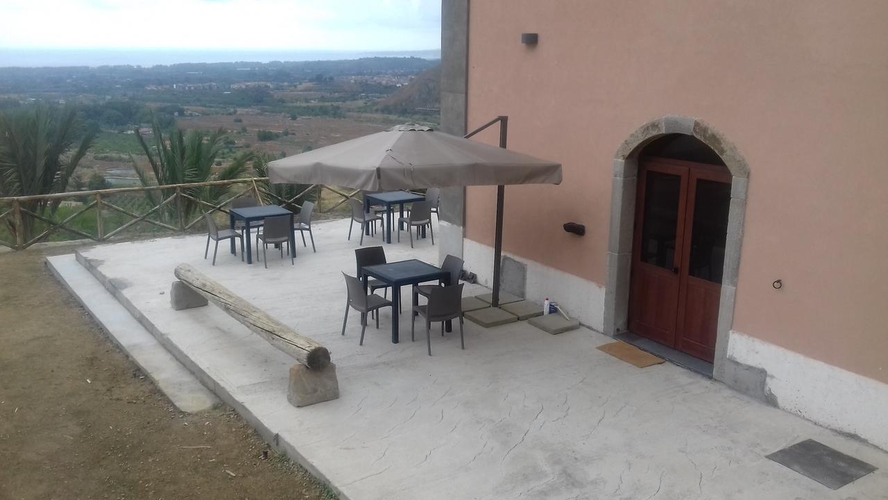 Antico Palmento Di Feo Coniglio Villa Taormina Bagian luar foto