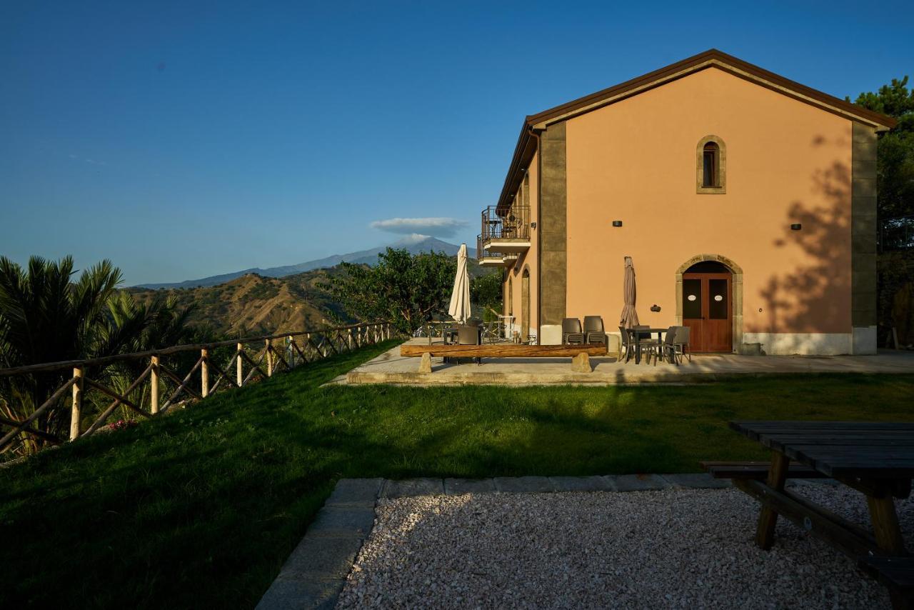 Antico Palmento Di Feo Coniglio Villa Taormina Bagian luar foto