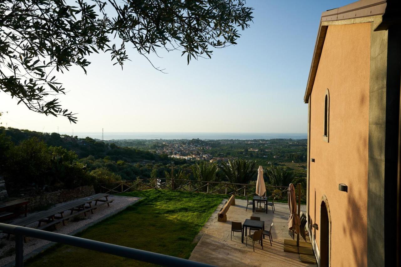 Antico Palmento Di Feo Coniglio Villa Taormina Bagian luar foto
