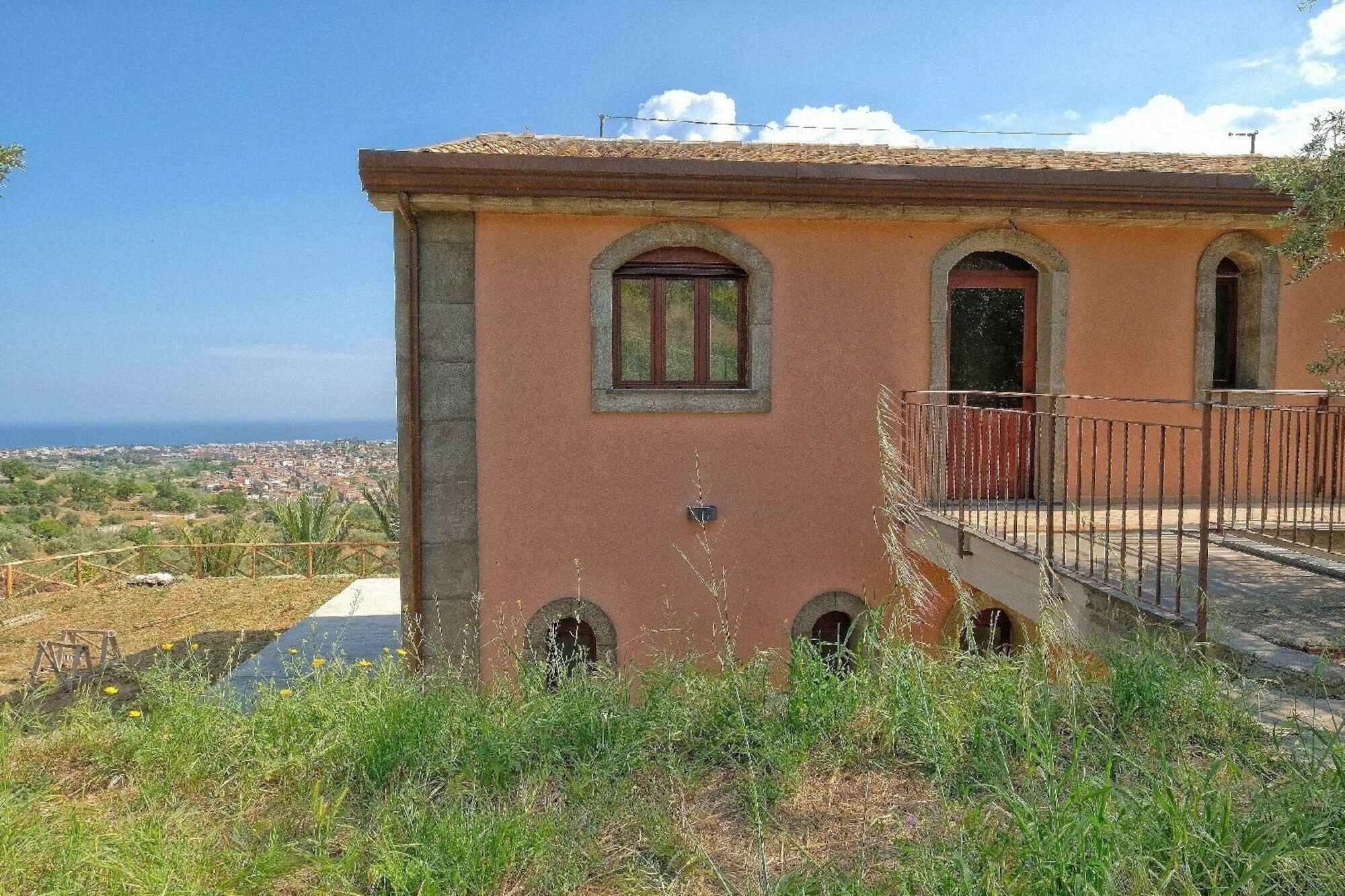 Antico Palmento Di Feo Coniglio Villa Taormina Bagian luar foto